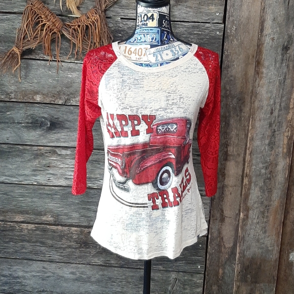 Southern grace burnout top - Picture 1 of 4